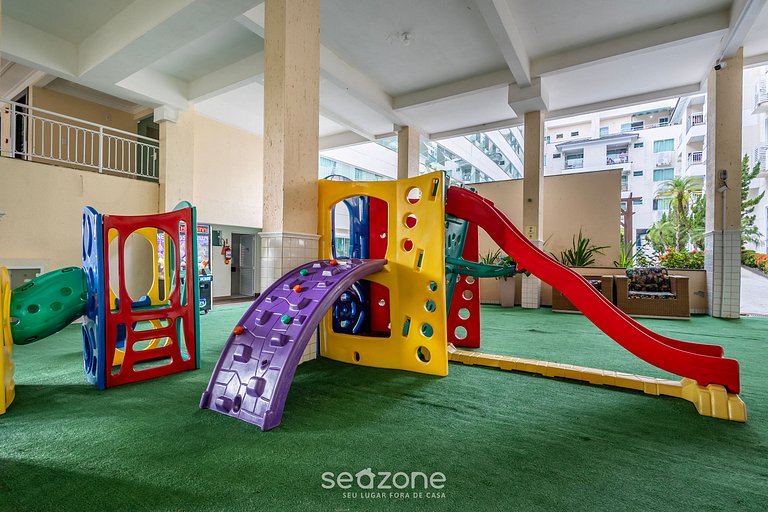 Aparts en cond. con piscina y gimnasio cerca de la playa - S