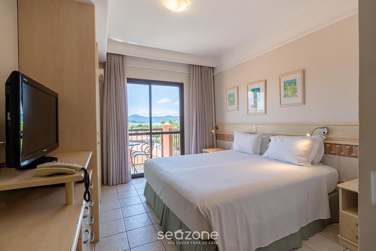 Studio c/ vista al mar Jurerê Beach Village JBV125