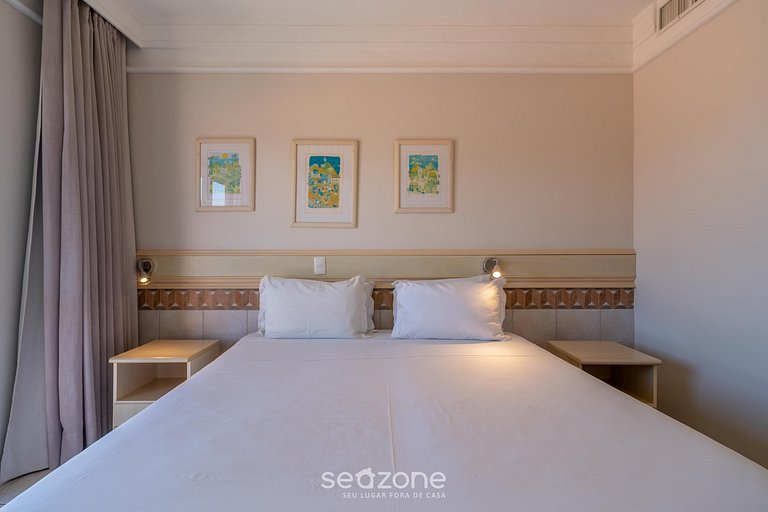 Studio c/ vista mar no Jurerê Beach Village JBV125