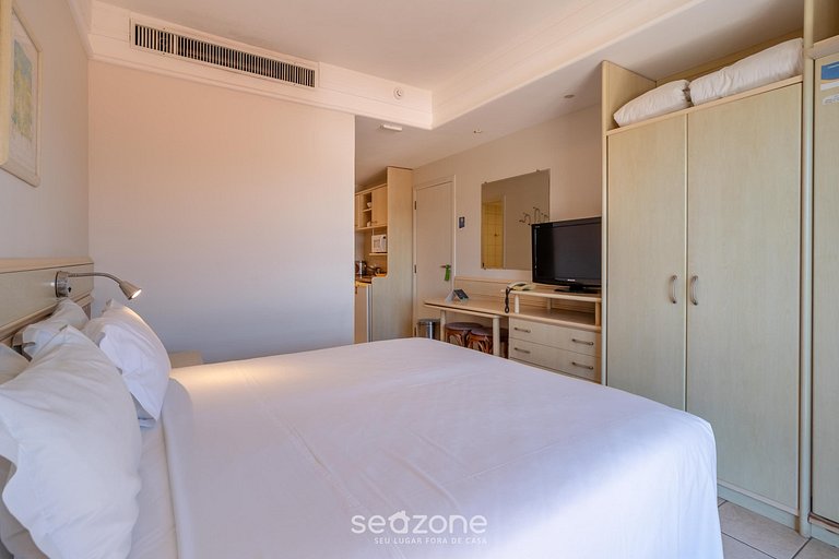 Studio c/ vista mar no Jurerê Beach Village JBV125