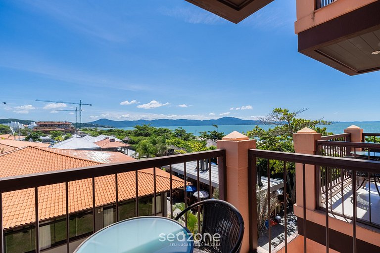 Vista mar no Jurerê Beach Village JBV125