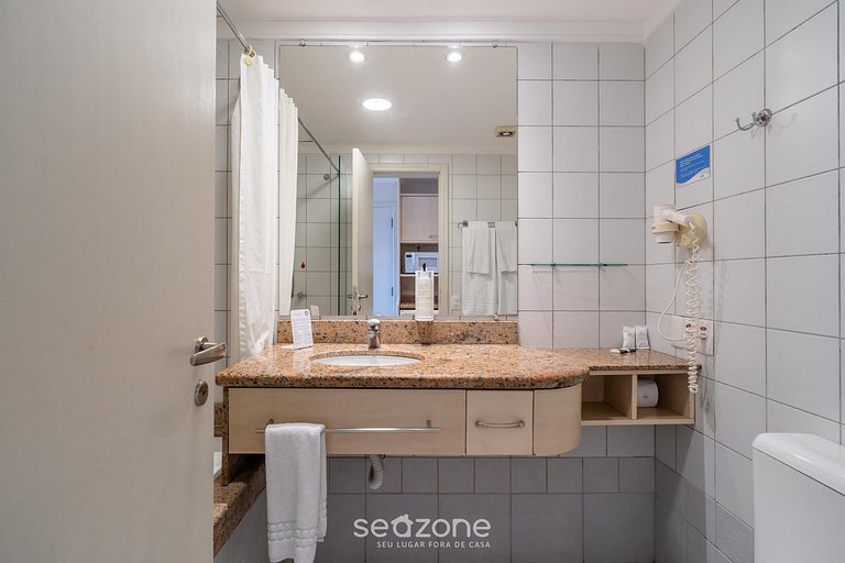 Studio c/ vista al mar Jurerê Beach Village JBV125