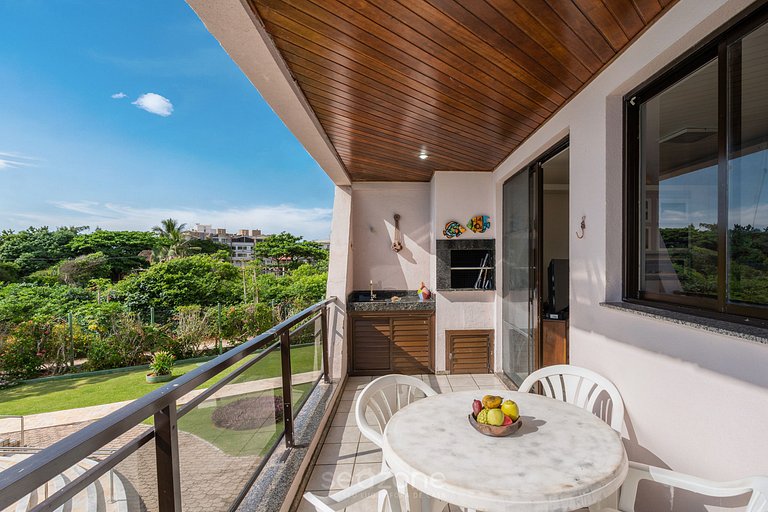 Apto em Cond. pé na areia c/ Piscina POR0105