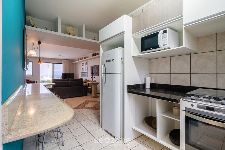 Apt en condom. a orilla del mar c/ piscina POR0105