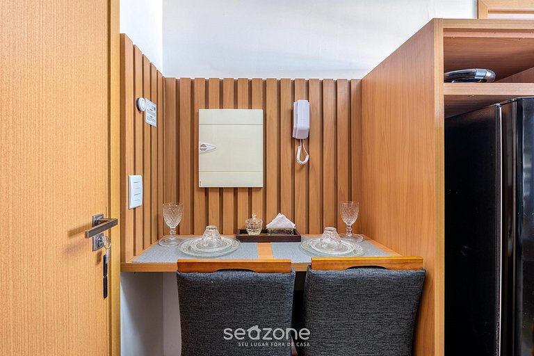 Apt a 160 m del mar y cond. c/ piscina SAA0906