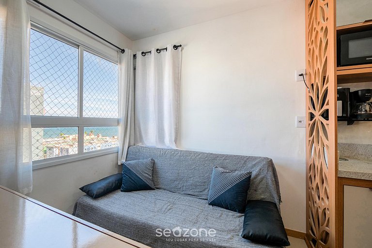 Apt a 160m do mar em cond. c/ piscina SAA0906