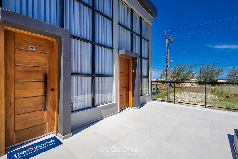 Loft con balcón a pasos de la playa - PLO0009