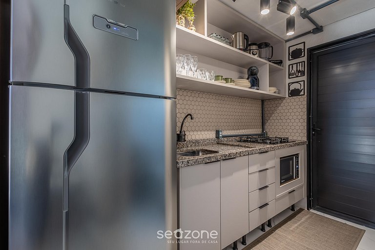 Loft con balcón a pasos de la playa - PLO0009