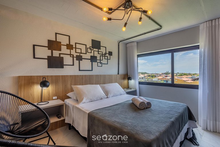 Loft con balcón a pasos de la playa - PLO0009