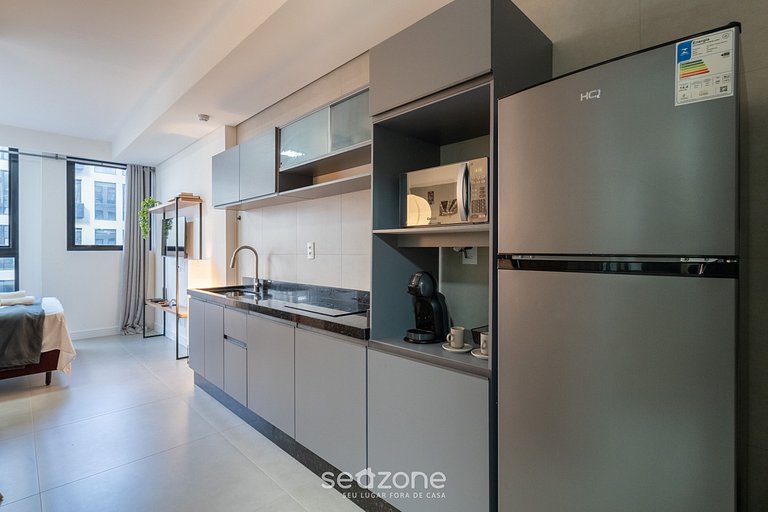 Studio em cond. c/ academia prox ao HU VTD0617