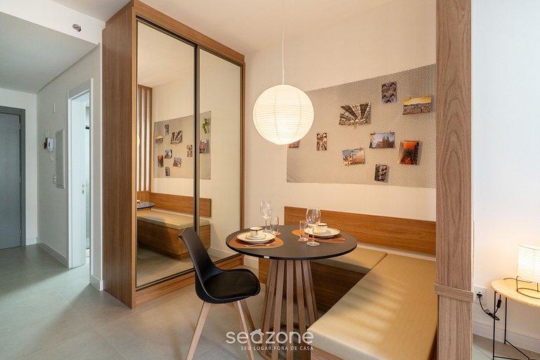 Studio em cond. c/ academia prox ao HU VTD0617