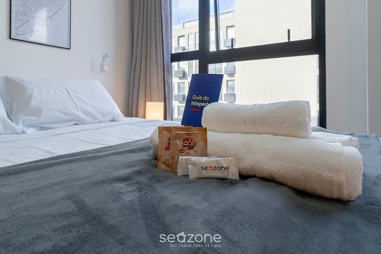 Studio em cond. c/ academia prox ao HU VTD0617