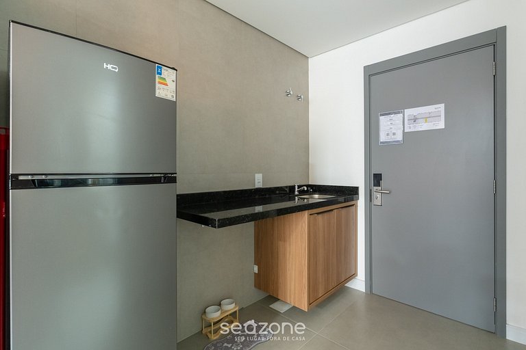 Studio em cond. c/ academia prox ao HU VTD0617