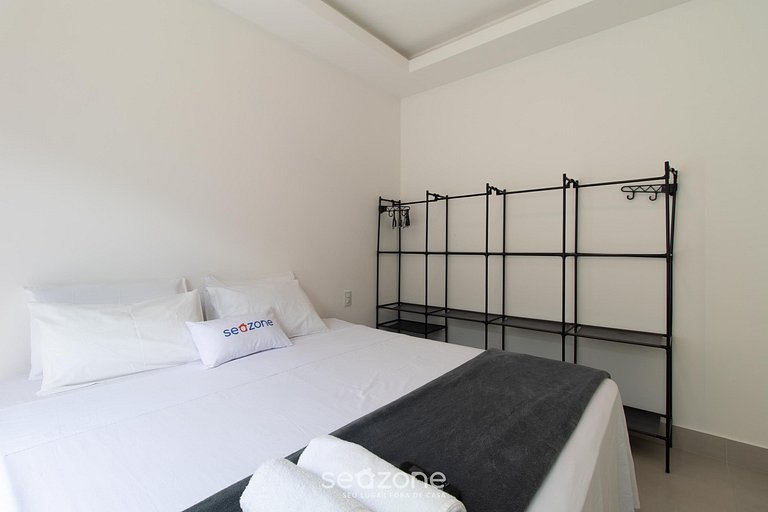 Apto em Cond. c/ Piscina a 450m da Praia ATA0013