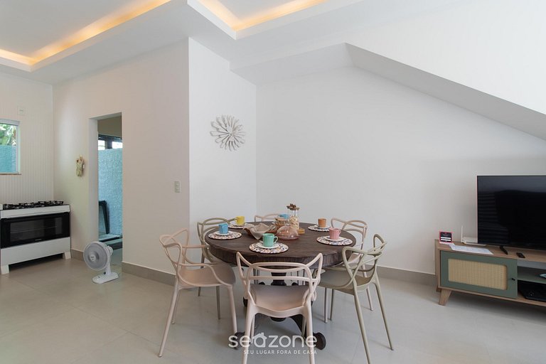 Apt en Cond. c/ Piscina 450 m de la Playa ATA0013