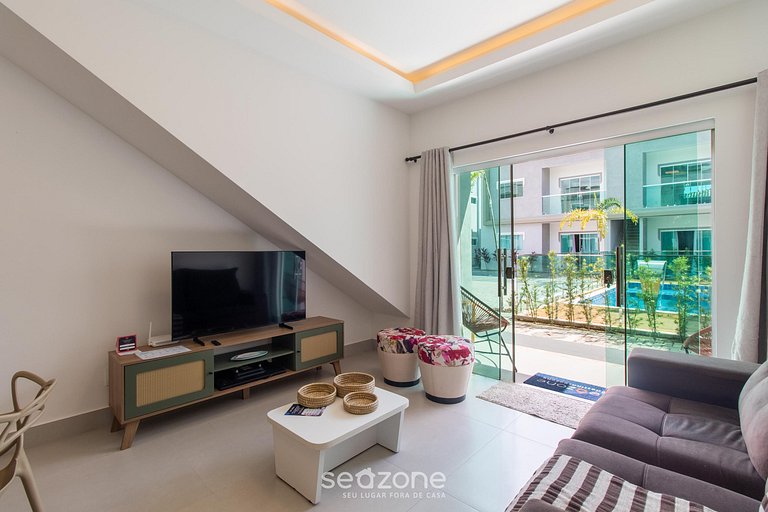 Apt en Cond. c/ Piscina 450 m de la Playa ATA0013