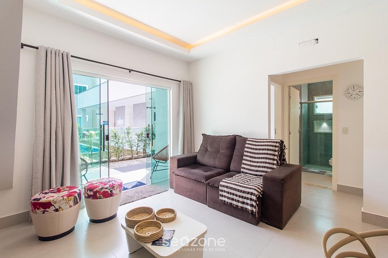 Apt en Cond. c/ Piscina 450 m de la Playa ATA0013