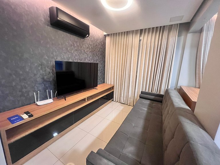 Apt a apenas 750m do Shopping Flamboyant WSL0408