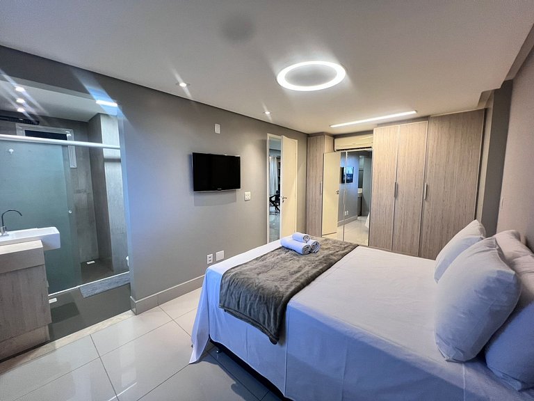 Apt a apenas 750m do Shopping Flamboyant WSL0408