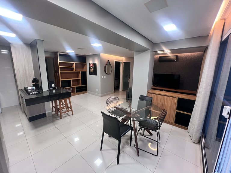 Apt a apenas 750m do Shopping Flamboyant WSL0408