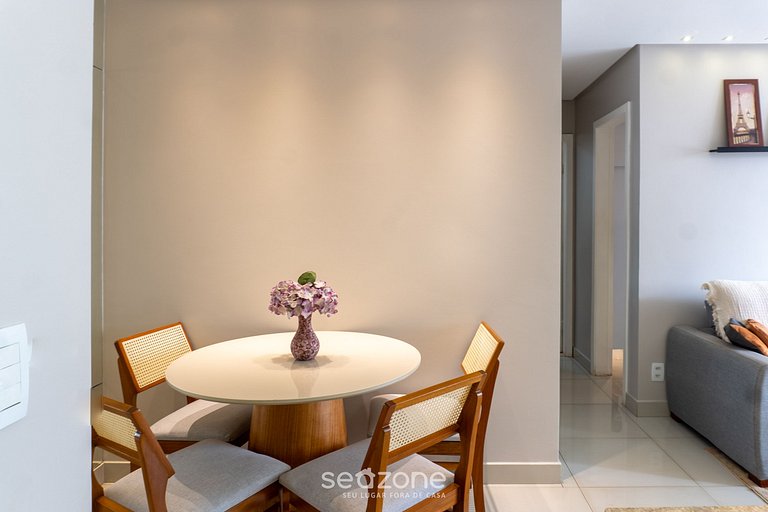 Apto de 2HB, 950 m del Shopping Flamboyant UNQ1104