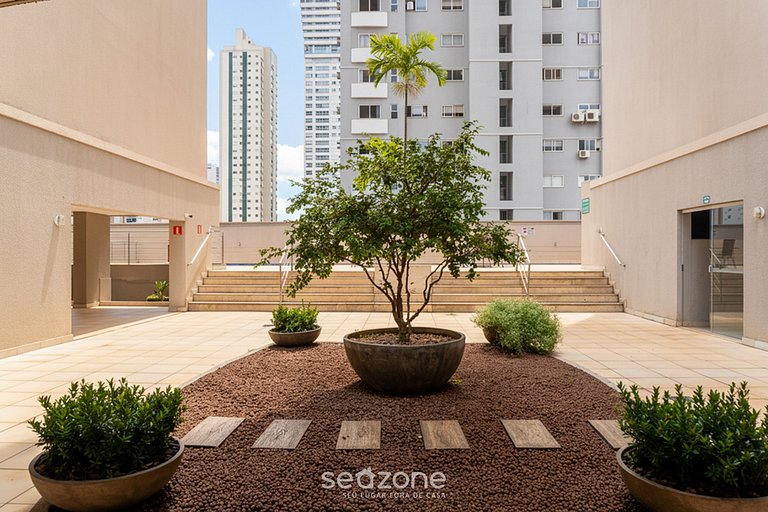 Apto de 2HB, 950 m del Shopping Flamboyant UNQ1104