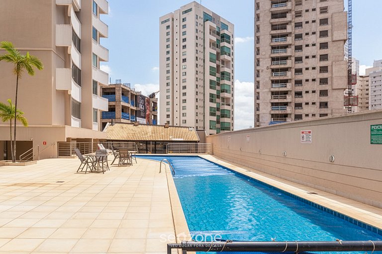 Apto de 2HB, 950 m del Shopping Flamboyant UNQ1104