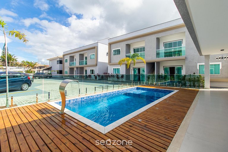 Apto em Cond. c/ Piscina a 450m da Praia ATA0013