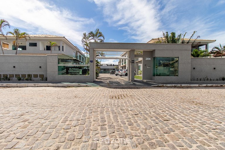 Aptos en condo. c/ piscina a 450 m de la playa de Taperapuan