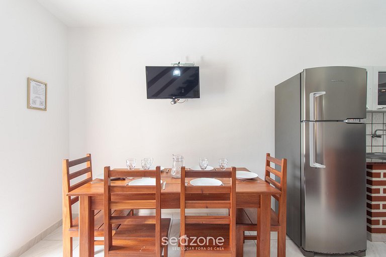 Apt 2DR c/ vista a piscina, 650m del mar PFN0001