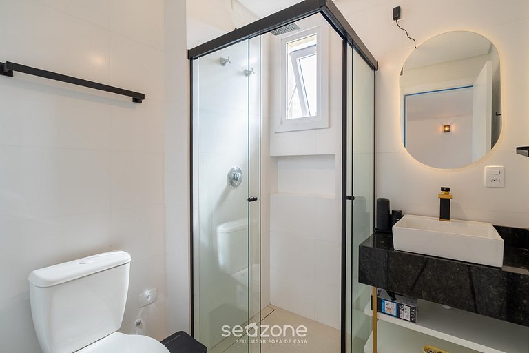 Apto en condo. c/ piscina a 470 m del mar MNC0203