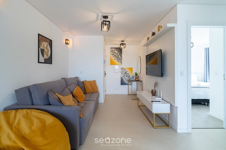 Apto en condo. c/ piscina a 500 m del mar MNC0203