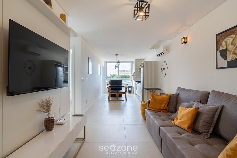 Apto en condo. c/ piscina a 500 m del mar MNC0203