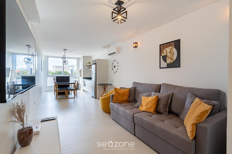 Apto en condo. c/ piscina a 500 m del mar MNC0203