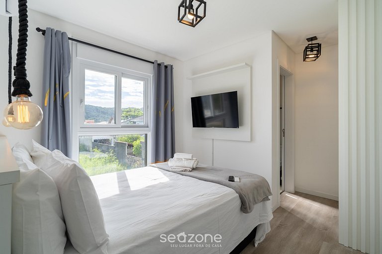 Apto en condo. c/ piscina a 470 m del mar MNC0203