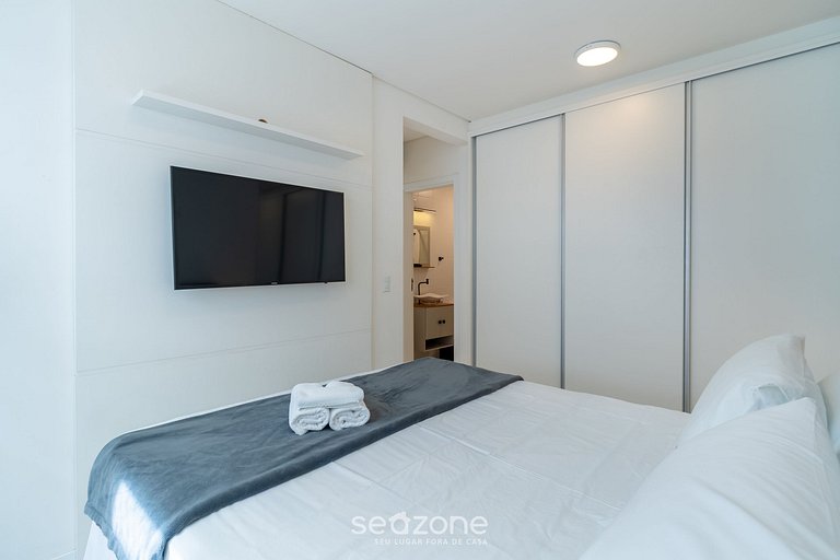 Apto c/ Churrasqueira a 600m da Praia ISA0105