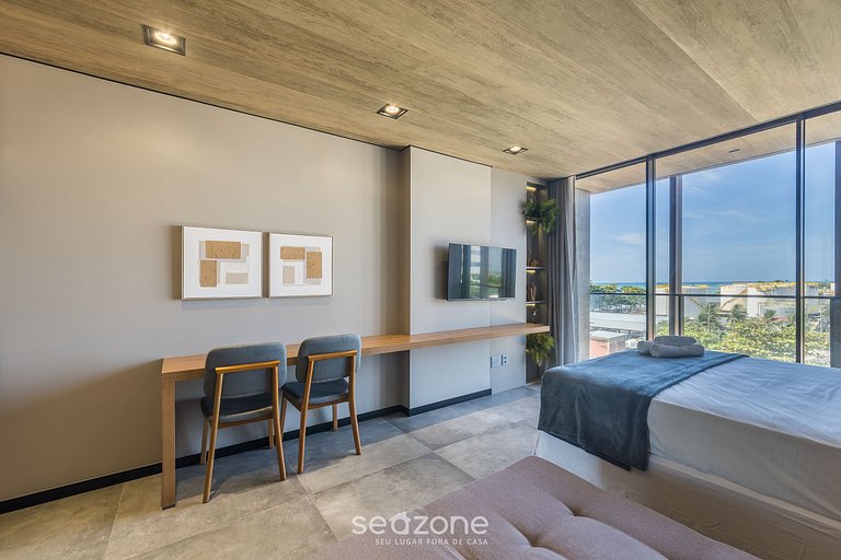 Studio c/ Vista Mar en Pajuçara NWT0514