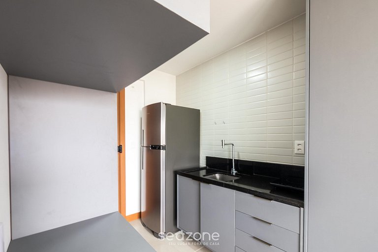 Estudio c/ vistas, 500 m del mar en Barra ZNB0903