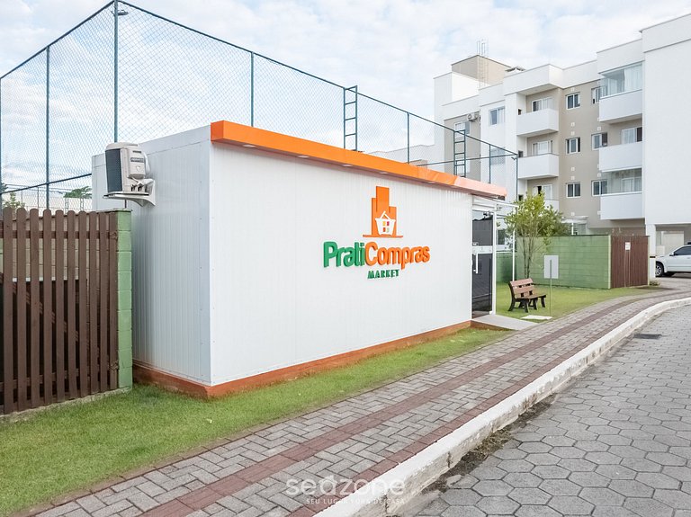 Ap c/ Churrasq. e Piscina em Canasvieiras RPC0305