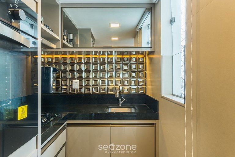 Studio completo a 550m da Praia da Barra EAI0605