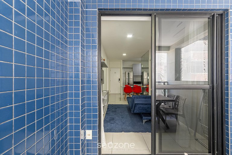 Apt en edif. c/ piscina a 300 m del mar ETI0607