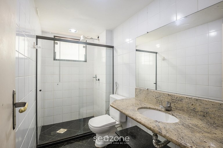 Apto 4 QTS à beira-mar na Praia do Morro - CEA0401