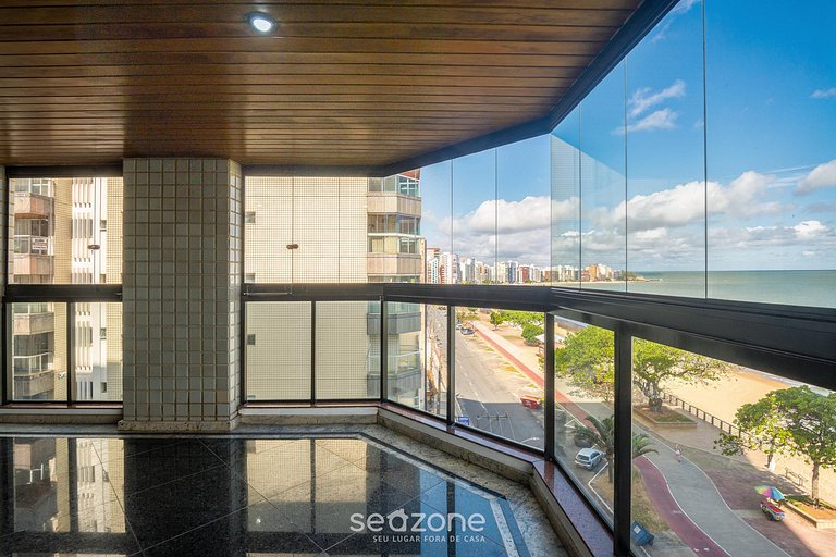 Apto 4 QTS à beira-mar na Praia do Morro - CEA0401