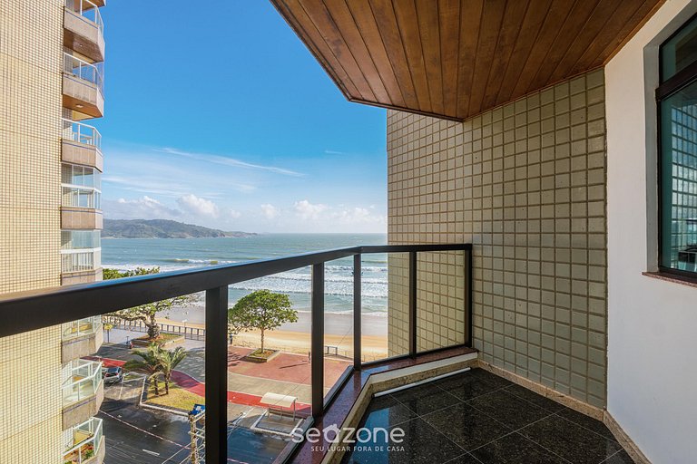 Apto 4 QTS à beira-mar na Praia do Morro - CEA0401