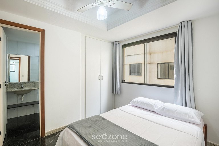 Apto 4 QTS à beira-mar na Praia do Morro - CEA0401