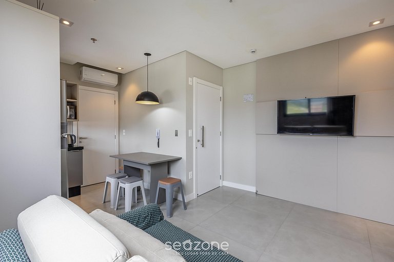 Apto c/ vista mar a 280m da praia MHF1809