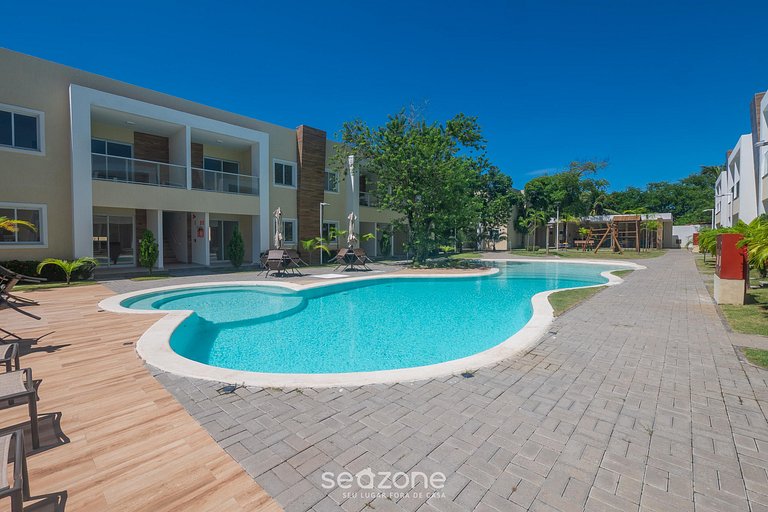 Apto em Cond. c/ Piscina em Guarajuba AGU0000