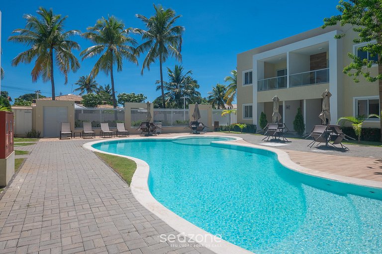 Apto em Cond. c/ Piscina em Guarajuba AGU0000