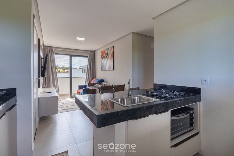 Apto moderno en condominio con piscina RNM0015