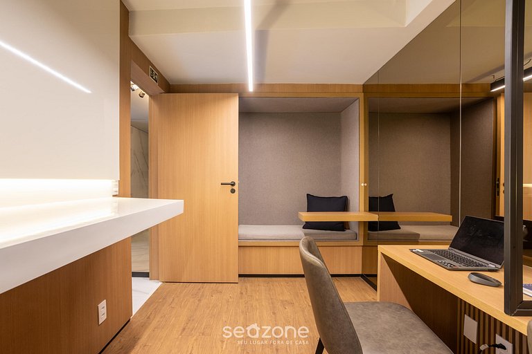 Apto en Condo c/ Piscina a 270 m del Metro GAB0032